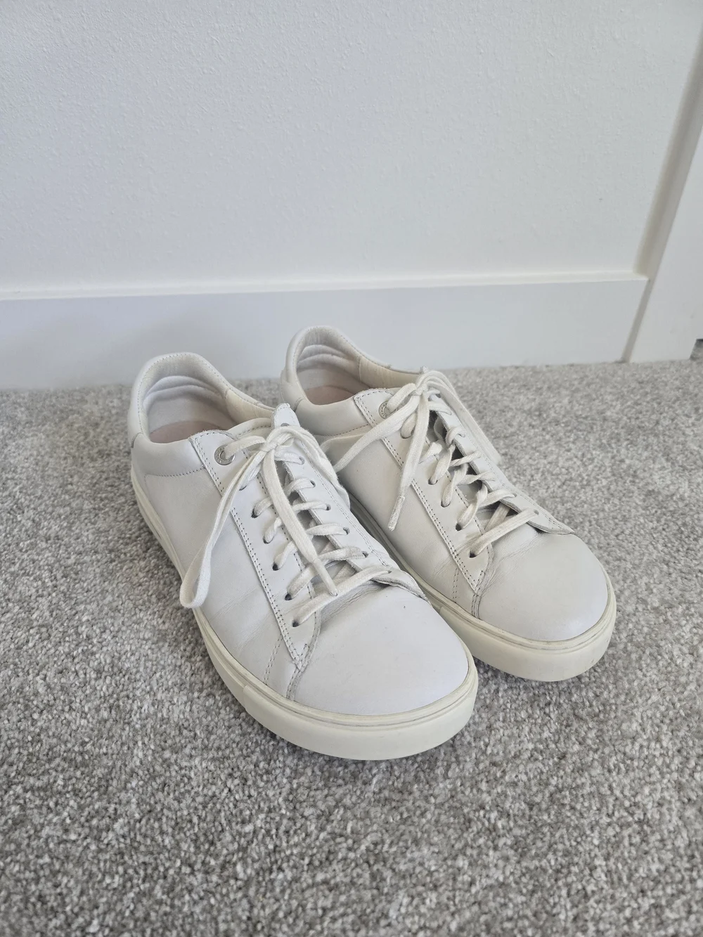 Birkenstock Bend Low White Leather Sneakers 40